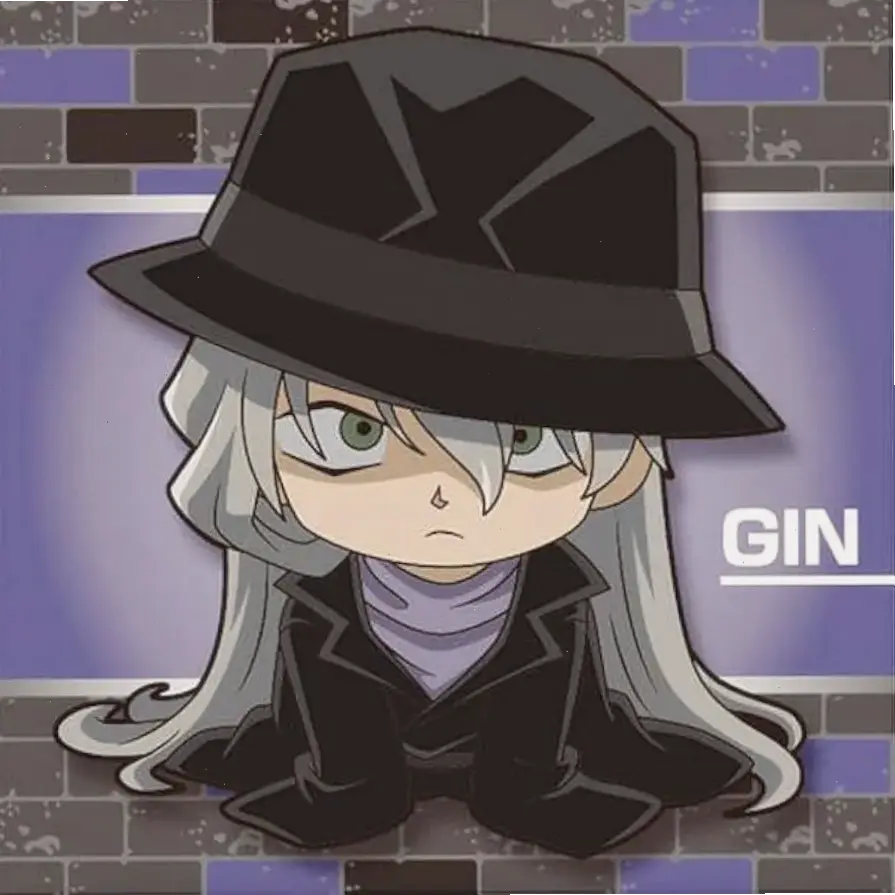 Gin Conan chibi: Phiên bản dễ thương của cặp đôi đối thủ, mang đến sự hài hước và thú vị cho fan hâm mộ.