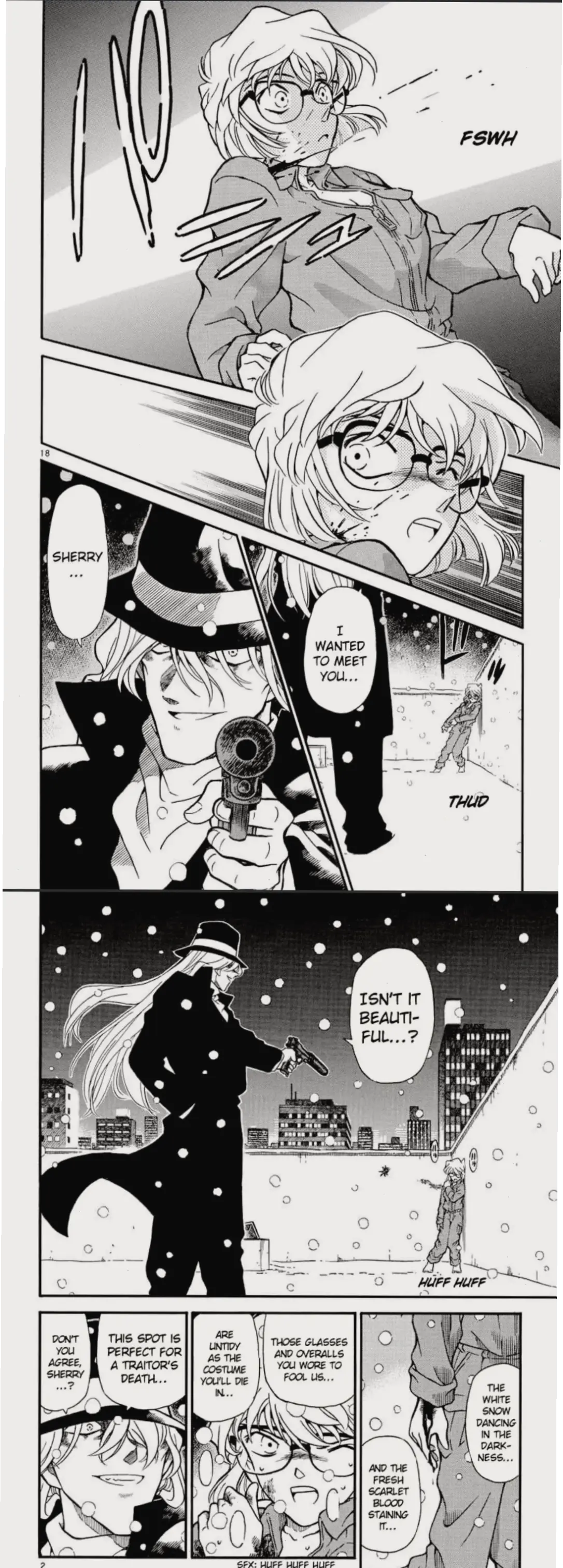 Gin và Haibara: Mối liên hệ phức tạp giữa sát thủ và nhà khoa học cũ, tạo nên những tình tiết kịch tính trong Conan.