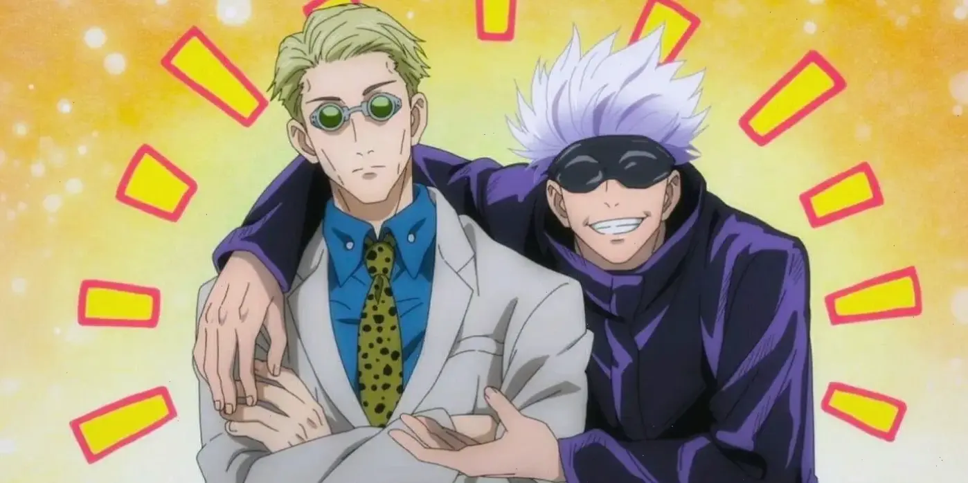 Gojo and Nanami: Hai sorcerer mạnh mẽ, đồng hành bảo vệ thế giới khỏi lời nguyền nguy hiểm.