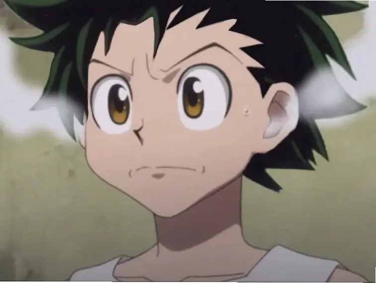 Gon Freecss với tóc xõa xuống, phong cách mới lạ làm nổi bật sự thay đổi và trưởng thành của cậu bé Hunter.