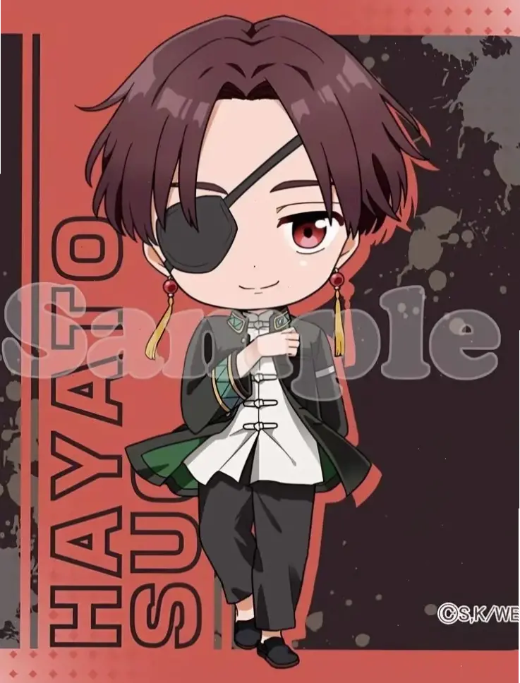 Hayato chibi đáng yêu không thể cưỡng, biến nhân vật anime thành biểu tượng dễ thương cho mọi lứa tuổi.