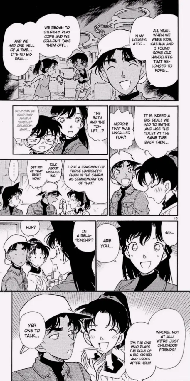 Heiji Hattori x Kazuha: Mối tình đẹp trong Conan, đầy ngọt ngào và bất ngờ.