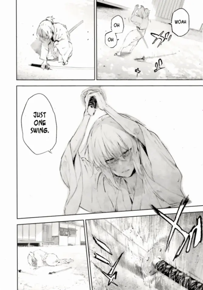 Hijikata x Okita khám phá mối quan hệ sư đồ hài hước, với những khoảnh khắc hành động ấn tượng.