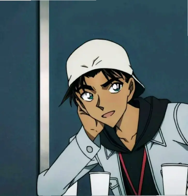 Hình ảnh của Heiji Hattori, chàng trai mạnh mẽ và thông minh, luôn sẵn sàng cho những cuộc phiêu lưu gay cấn.