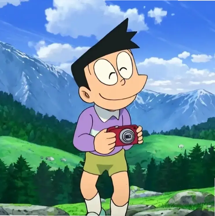 Hình ảnh Suneo ngầu, thể hiện sự cool ngầu và mạnh mẽ của nhân vật này!