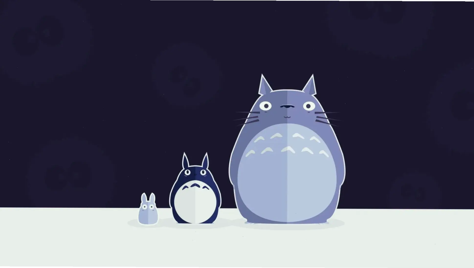 Hình nền Totoro cute đáng yêu, lý tưởng cho điện thoại, tạo không gian vui tươi và ngộ nghĩnh mỗi ngày!