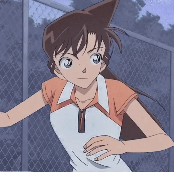 Hình Ran Mori sống động, thể hiện sự thông minh và lòng tốt trong thế giới anime.