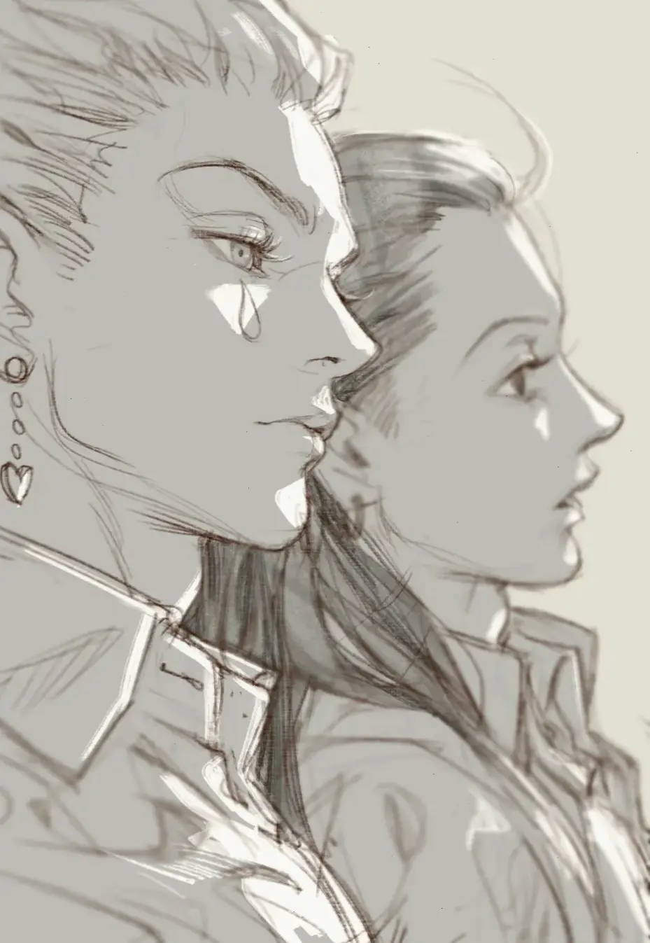 Hisoka x Illumi: Cặp đôi fan yêu thích, với những tương tác đầy kịch tính.