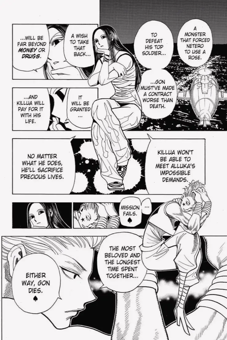 Hisoka x Illumi manga: Phiên bản truyện tranh fanmade hấp dẫn, khám phá câu chuyện tình cảm của họ.