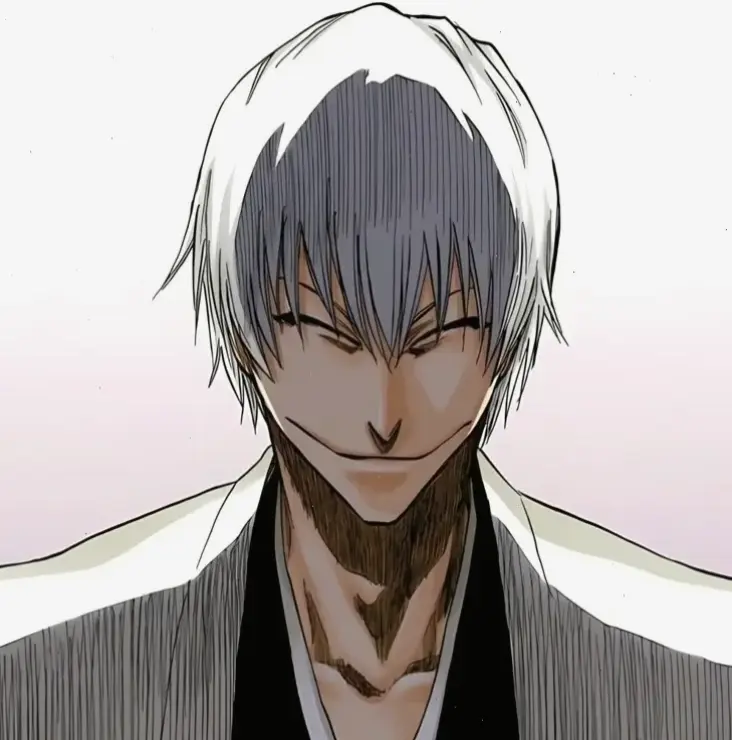 Icon Gin Ichimaru: Biểu tượng yêu thích, với nụ cười gian xảo đại diện cho Bleach.