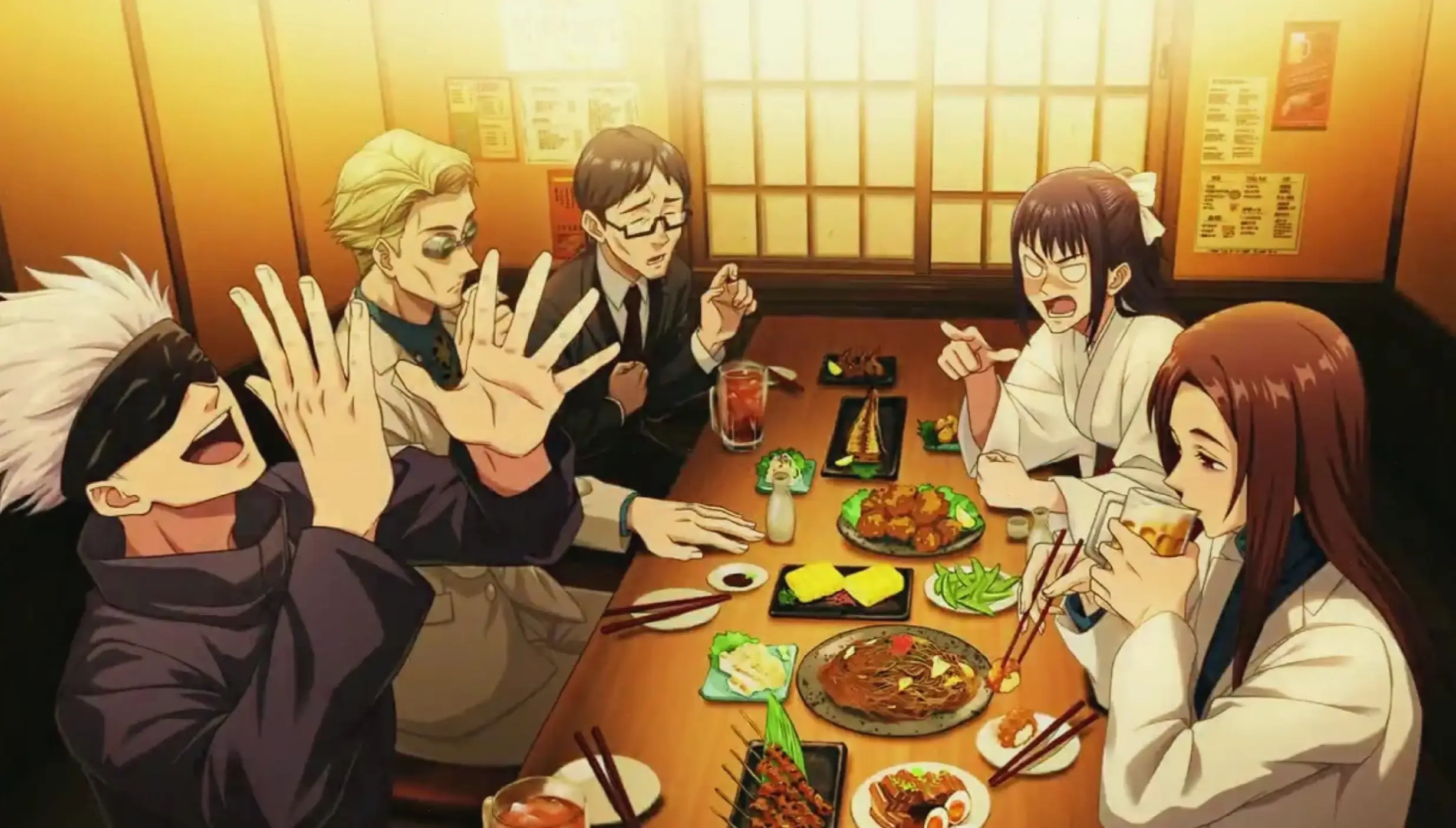 JJK Shoko x Utahime: Mối quan hệ lãng mạn trong Jujutsu Kaisen, làm bùng nổ cảm xúc cho cộng đồng yêu thích cặp đôi này.