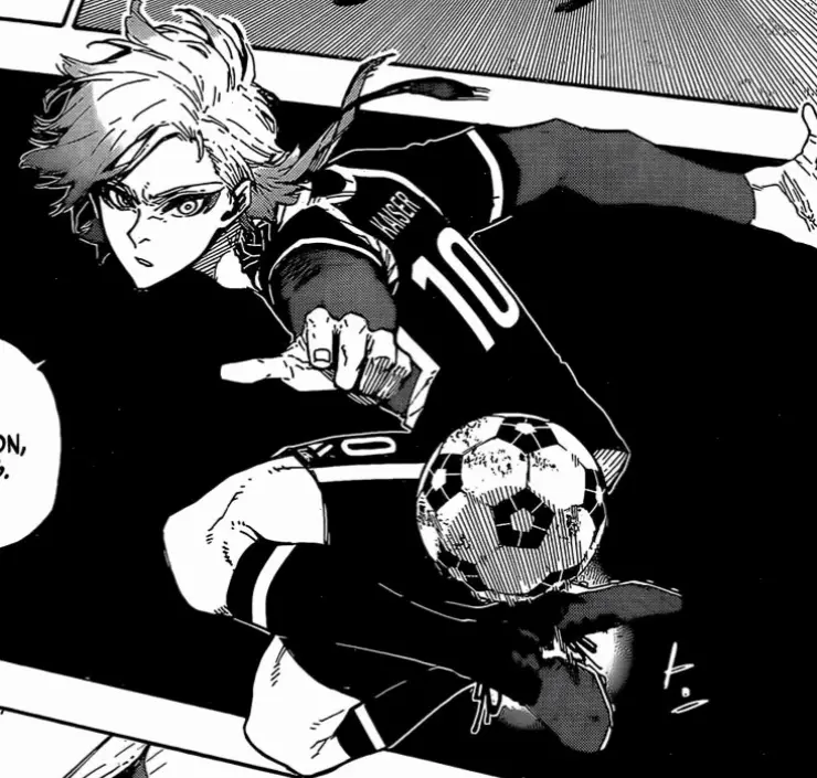 Kaiser Blue Lock manga: Hành trình hấp dẫn của Michael Kaiser qua từng trang truyện đầy kịch tính.