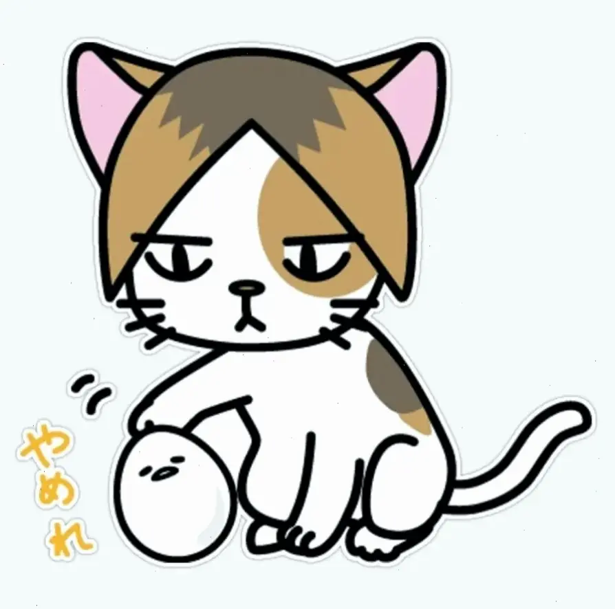 Kenma cat kết hợp bóng chuyền và mèo, tạo nên sức hút đặc biệt cho nhân vật trong series Haikyuu.