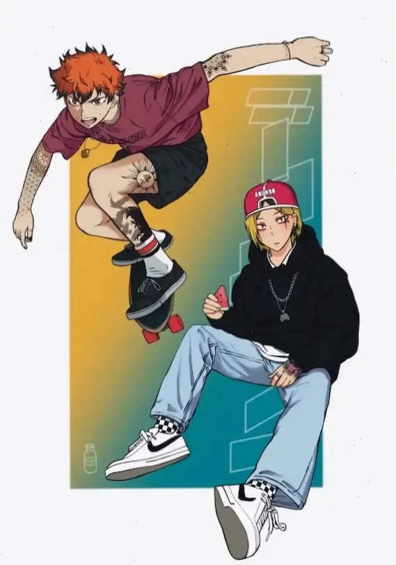 Kenma Hinata thể hiện sự tương phản thú vị, từ tính cách rụt rè đến năng lượng dồi dào trong Haikyuu.