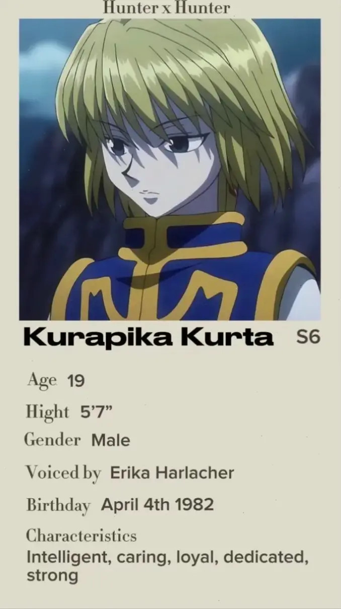 Kurapika age: Tuổi của Kurapika trong Hunter x Hunter là bao nhiêu? Một chàng trai trẻ với sức mạnh vượt trội và hành trình trưởng thành.