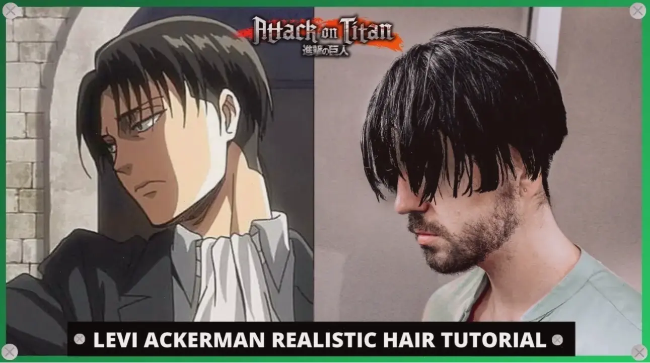 Levi undercut: Kiểu tóc đặc trưng của Levi, thể hiện sự gọn gàng và kỷ luật trong thế giới Titan.