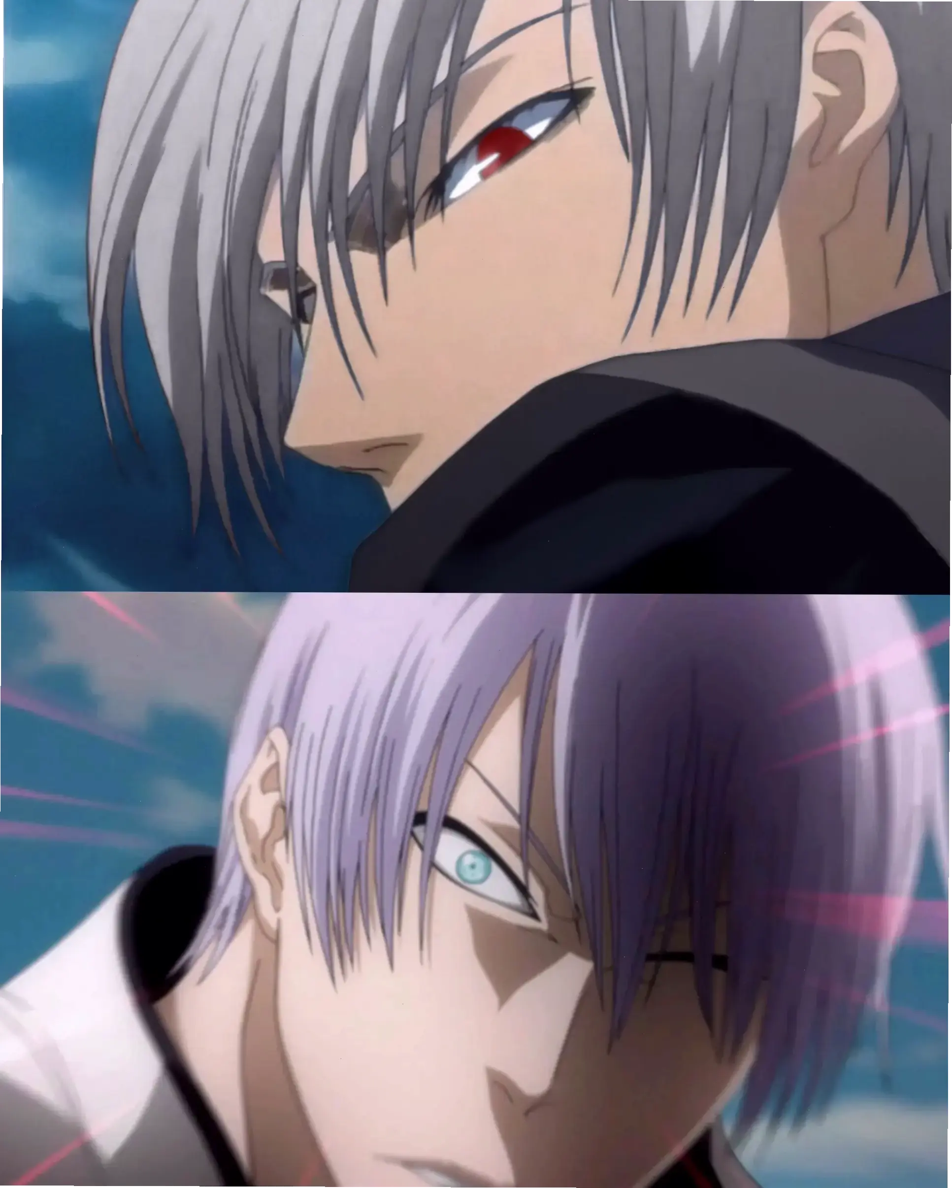 Màu mắt Gin Ichimaru: Xanh dương lạnh lùng, tăng thêm phần nguy hiểm trong Bleach.
