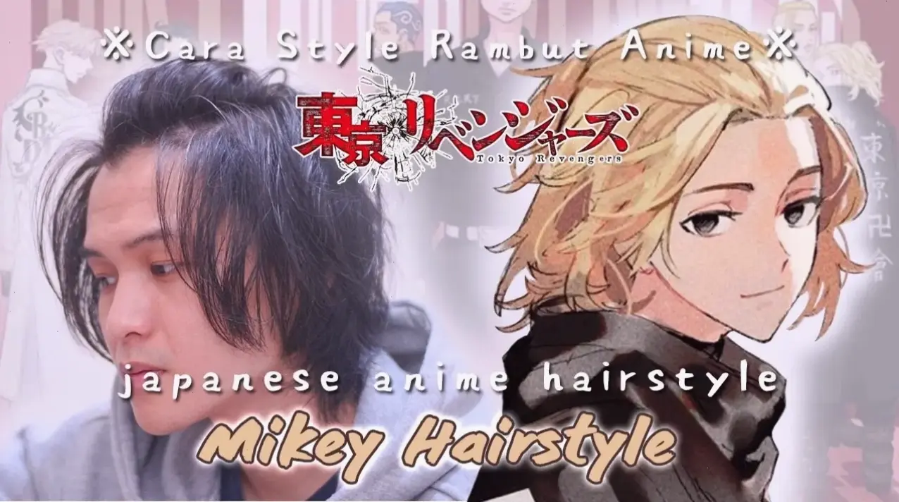 Mikey hairstyle trong anime: Kiểu tóc vàng hoặc đen tạo nên vẻ ngoài cool ngầu và cá tính riêng biệt.