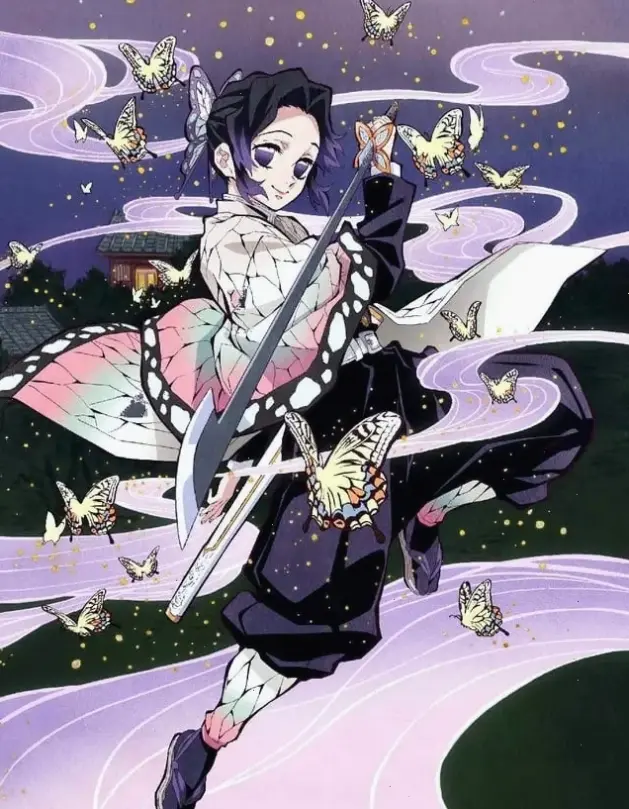Ngắm nghía ảnh của shinobu Kochou trong Demon Slayer, hình ảnh xinh xắn, đáng yêu và đầy sức hút kỳ diệu!