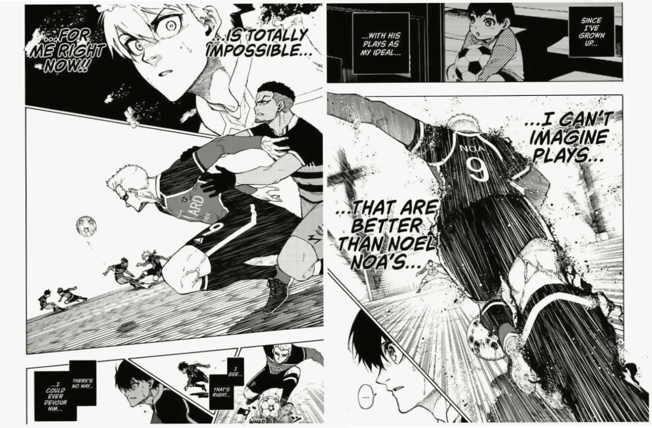 Noel Noa and Isagi: Hai cầu thủ tài ba, cùng nhau xây dựng đội bóng mạnh mẽ và đầy cảm hứng.