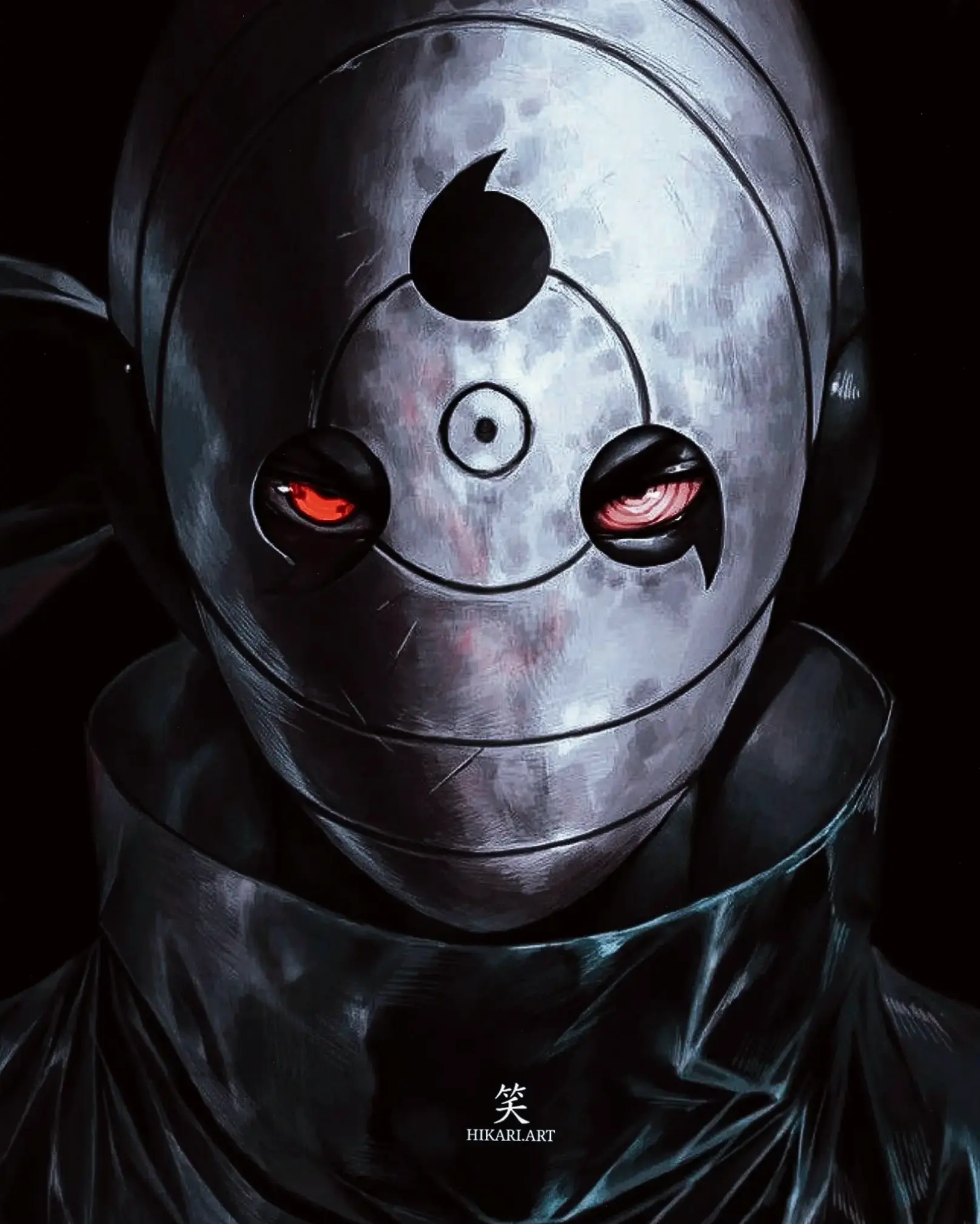 Obito Uchiha Avatar: Hình đại diện cool ngầu, thể hiện sức mạnh Sharingan của Obito Naruto.