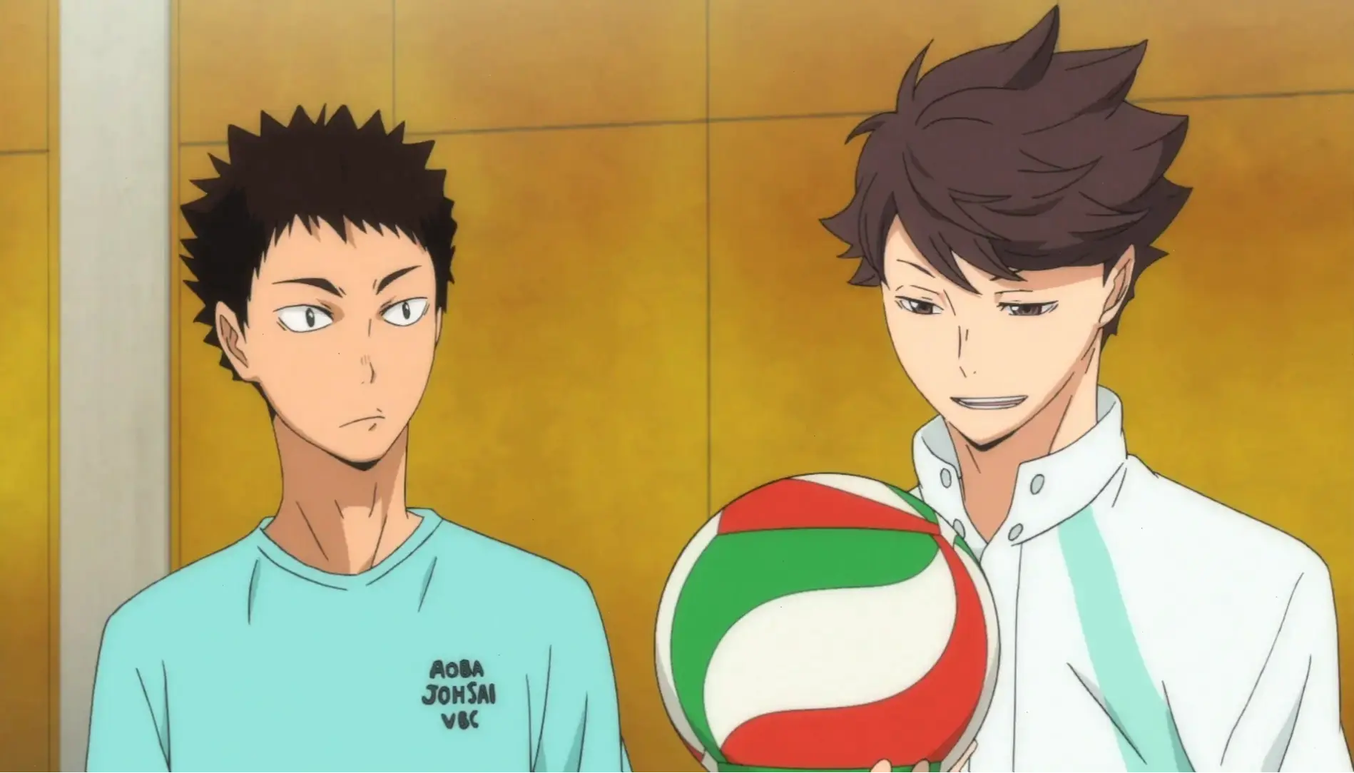Oikawa Iwaizumi: Sự kết hợp hoàn hảo trong Haikyuu, với Iwaizumi hỗ trợ Oikawa, tạo nên những trận đấu đỉnh cao và gắn kết!
