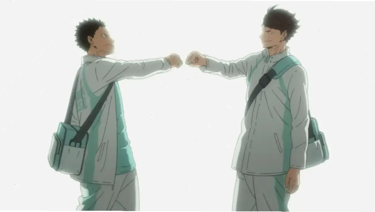 Oikawa x Iwaizumi: Cặp đôi nổi tiếng Haikyuu với tình bạn chân thành, từ sân bóng đến cuộc sống, một câu chuyện cảm động!