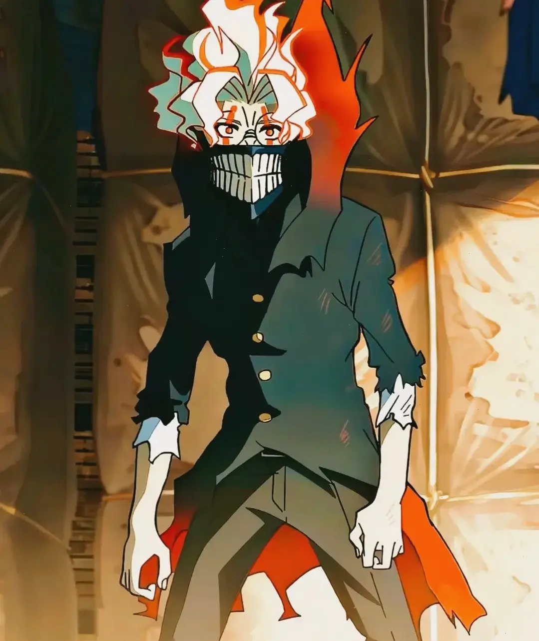 Okarun cool: Phong cách đỉnh cao với biến hình mạnh mẽ, lý tưởng cho wallpaper và icon cá nhân!