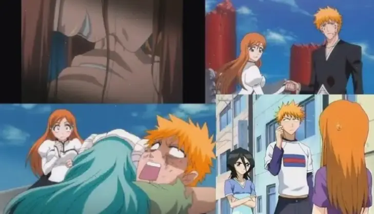 Orihime x Ichigo: Mối tình lãng mạn trong Bleach, khiến fan hâm mộ say mê.
