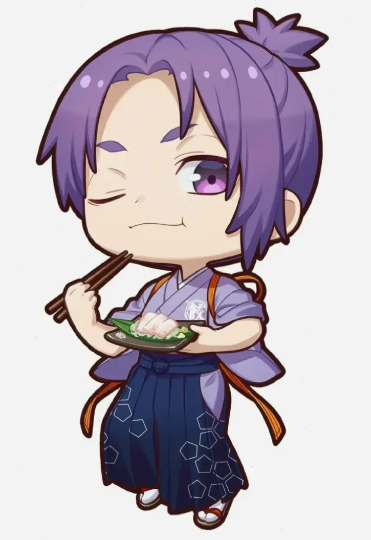 Reo Mikage phiên bản chibi dễ thương, với hình ảnh nhỏ xinh và biểu cảm hài hước, khiến fan cười nghiêng ngả.