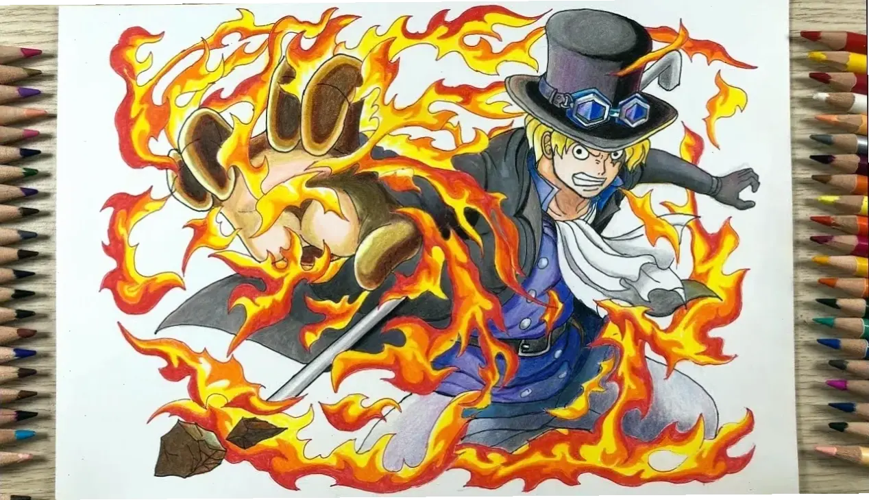 Sabo ngầu lẫy với phong cách chiến đấu mạnh mẽ, khiến fan One Piece không thể rời mắt khỏi nhân vật huyền thoại này!
