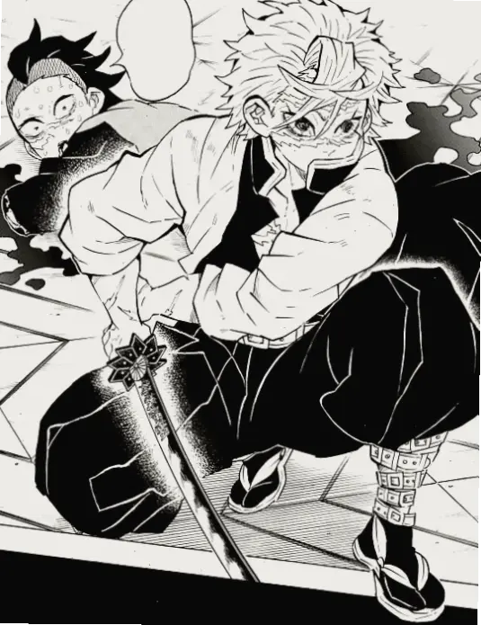 Sanemi vs Genya: Cuộc đối đầu căng thẳng, đầy sức mạnh và cảm xúc trong Demon Slayer.