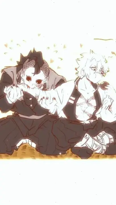 Sanemi x Genya cute: Những khoảnh khắc dễ thương, ấm áp của cặp đôi này khiến fan không thể rời mắt.