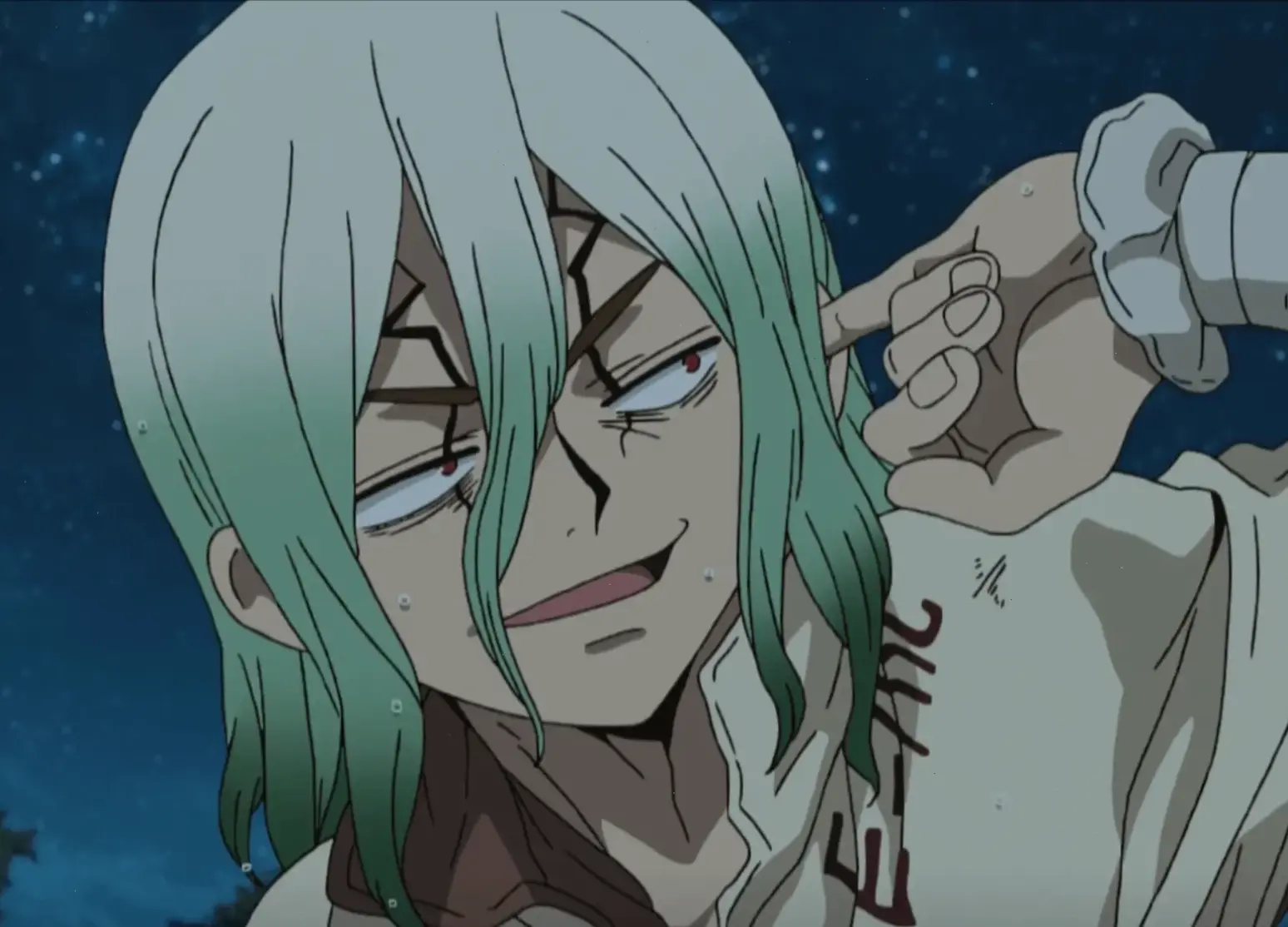 Senku Hair Down: Hình ảnh Senku với tóc xõa, phiên bản mới lạ. Fanart độc đáo không thể bỏ qua!