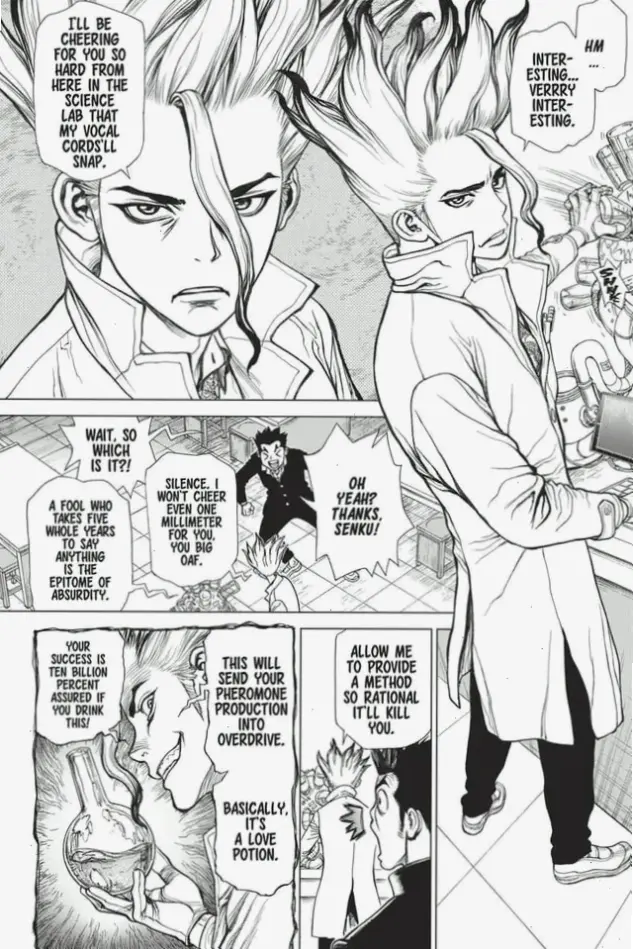 Senku Manga: Đọc manga về hành trình sáng tạo của Senku Ishigami. Câu chuyện khoa học thú vị và hấp dẫn!