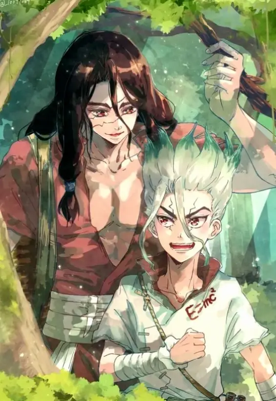 Senku x Tsukasa: Cặp đôi fan yêu thích với những khoảnh khắc căng thẳng. Khám phá câu chuyện thú vị!