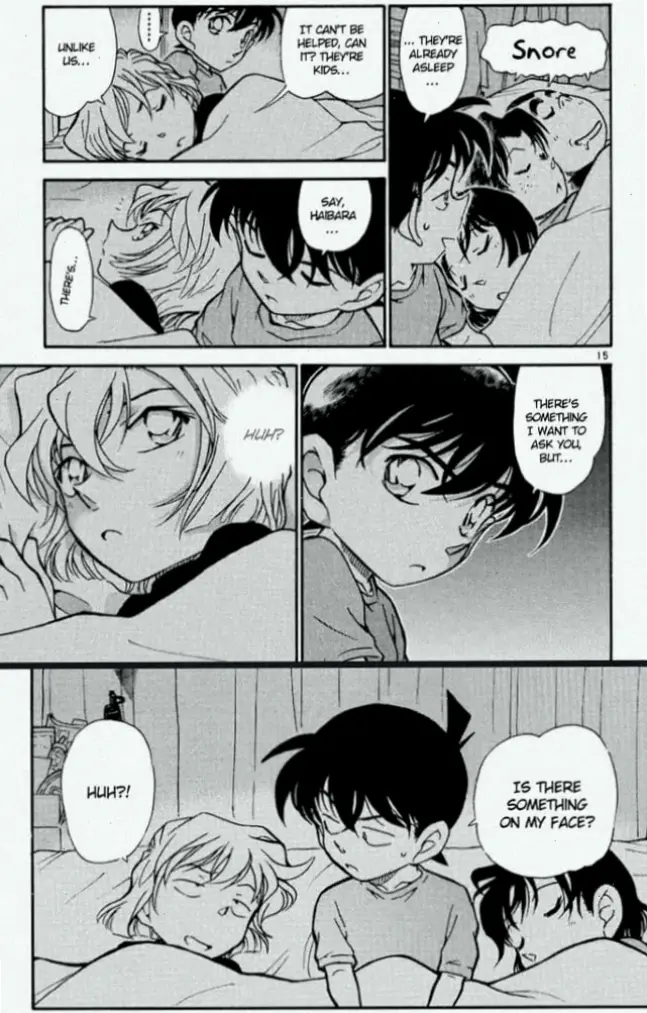 Shinichi và Haibara: Cặp đôi thông minh, khám phá bí mật tình yêu và thám hiểm trong thế giới Detective Conan.