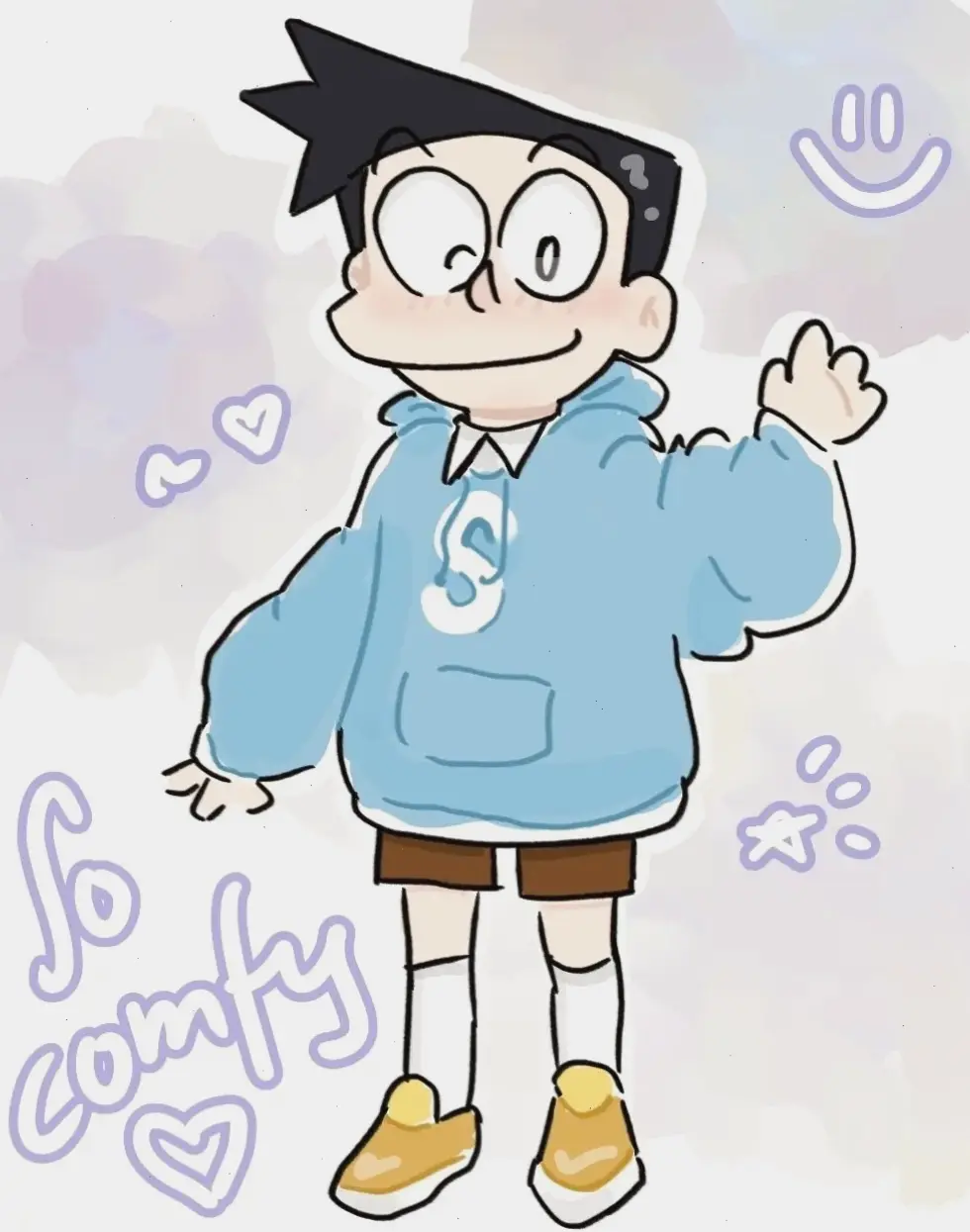 Suneo cute với vẻ mặt dễ thương, khiến ai cũng phải yêu mến trong thế giới hoạt hình Doraemon!