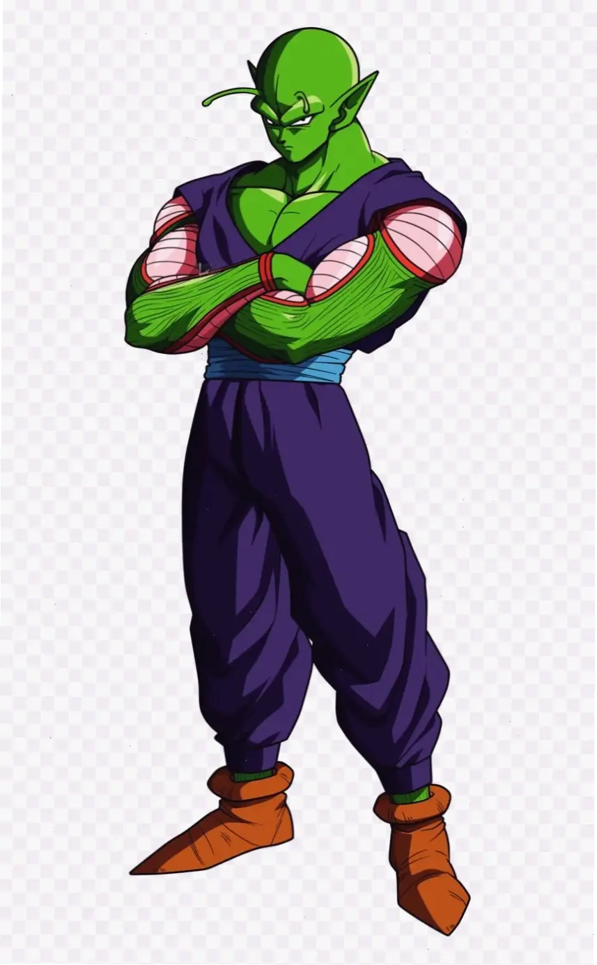 Tải Piccolo PNG: Hình ảnh chất lượng cao để thiết kế fan art hoặc nội dung liên quan đến Dragon Ball!