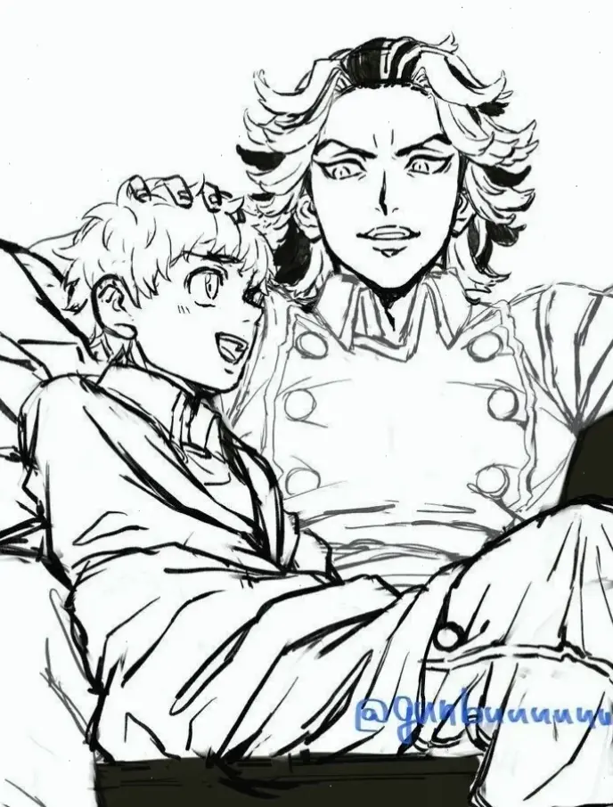 Taiju x Takemichi mang đến mối quan hệ đối đầu đầy kịch tính, khám phá sự đối lập và liên kết trong thế giới Tokyo Revengers.