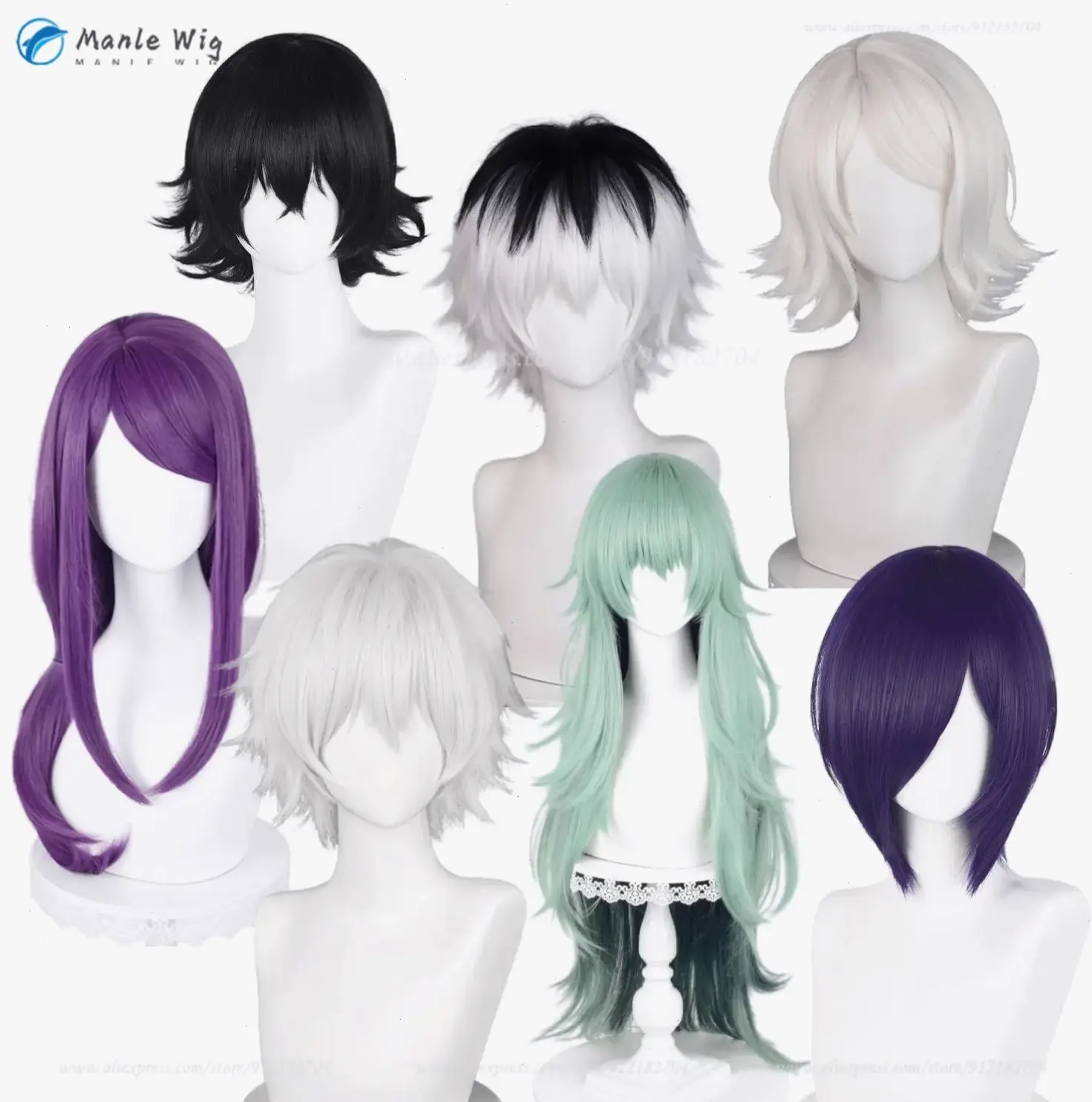 Touka Kirishima tóc màu xanh dương: Chi tiết đặc trưng, góp phần tạo nên vẻ đẹp độc đáo của cô.