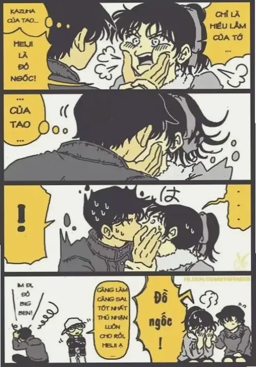 Truyện tranh về Hattori Heiji và Kazuha, những chương hấp dẫn với tình yêu và phiêu lưu, khiến fan say mê không dứt.