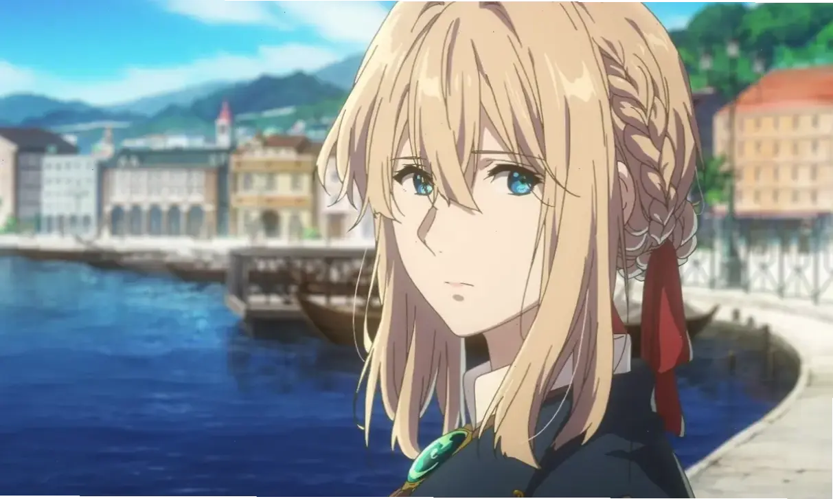 Violet Evergarden 4K mang đến hình ảnh sắc nét, tái hiện vẻ đẹp của nhân vật trong từng chi tiết nhỏ.