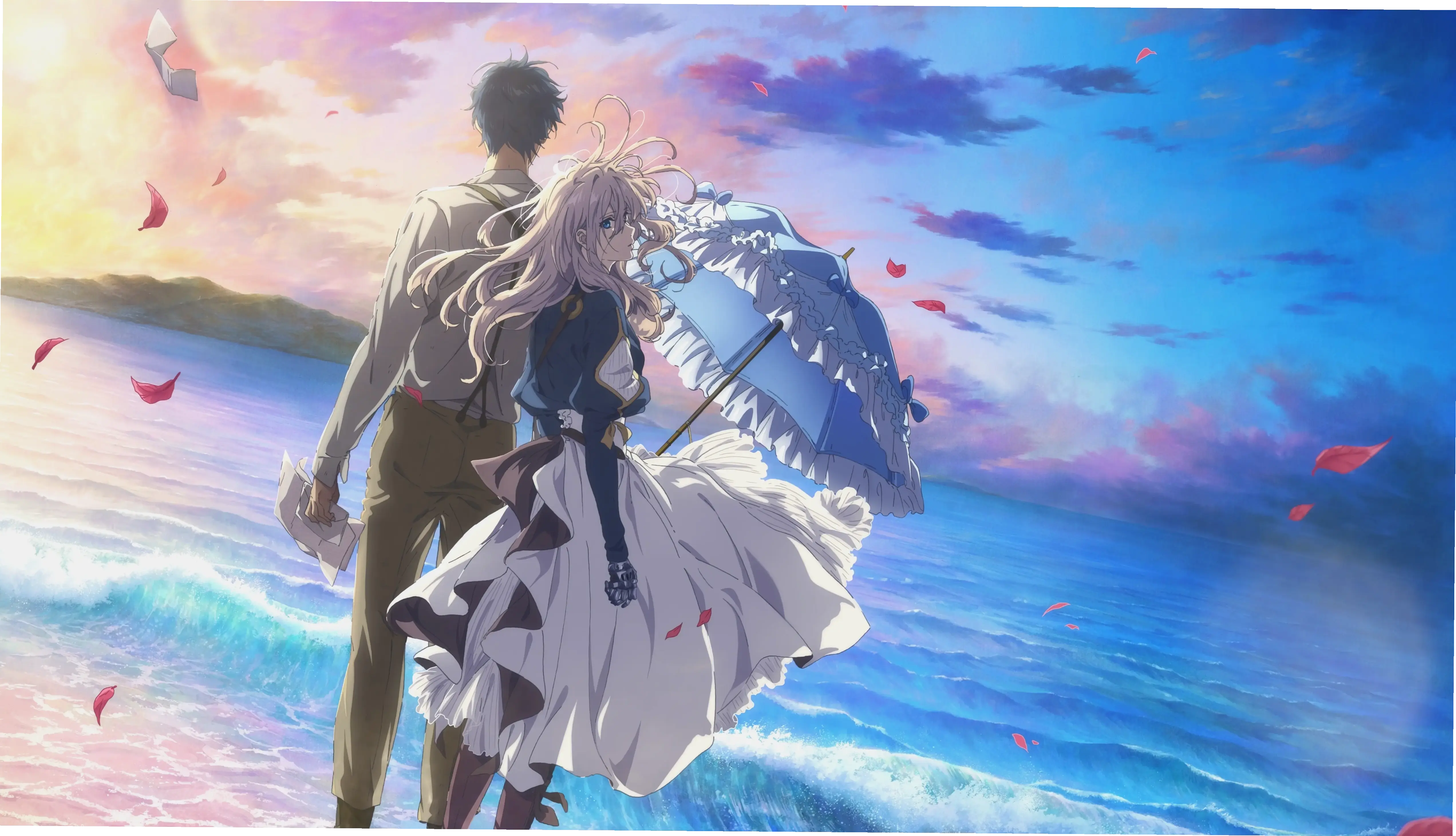 Violet Evergarden background lý tưởng, tạo nên không gian cá nhân đầy cảm hứng từ thế giới anime.