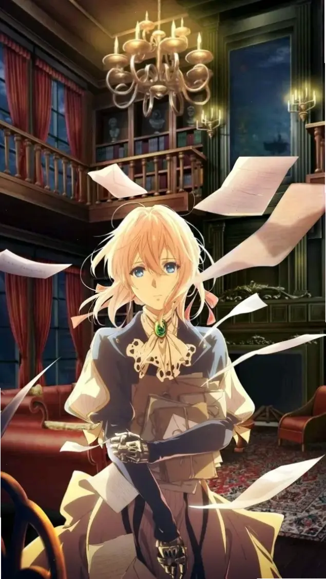 Violet Evergarden hình nền đẹp mắt, biến thiết bị của bạn thành thế giới anime đầy màu sắc.
