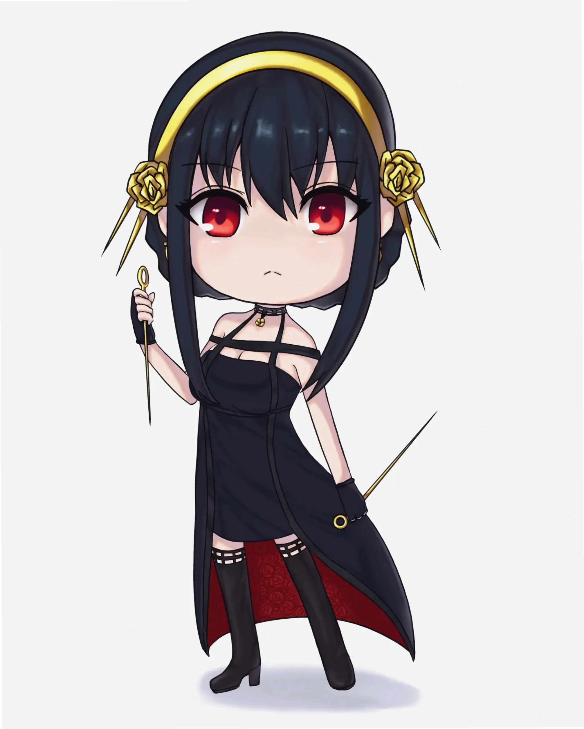 Yor Chibi phiên bản dễ thương, nhỏ nhắn của nữ sát thủ, mang lại niềm vui và tiếng cười cho khán giả!