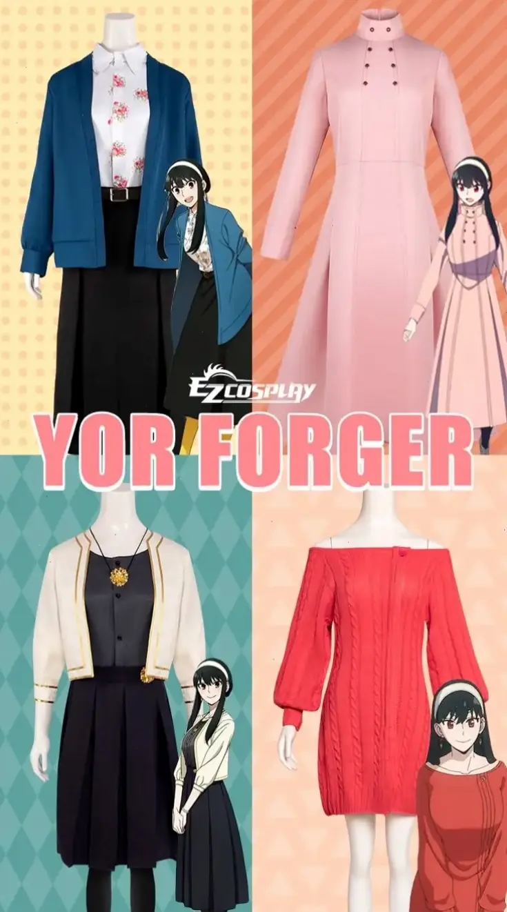 Yor Outfit trong Spy x Family luôn phong cách, kết hợp giữa thanh lịch và nguy hiểm, thu hút mọi ánh nhìn!