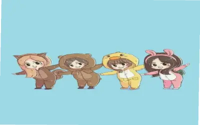 Tạo Avatar Nhóm 4 Người Độc Đáo và Ấn Tượng