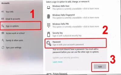 Hướng dẫn chi tiết cách cài pass laptop dễ dàng và an toàn