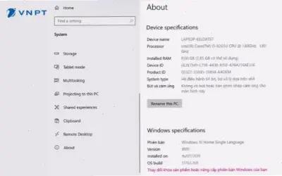 Cách dễ dàng kiểm tra mã máy laptop của bạn ngay!